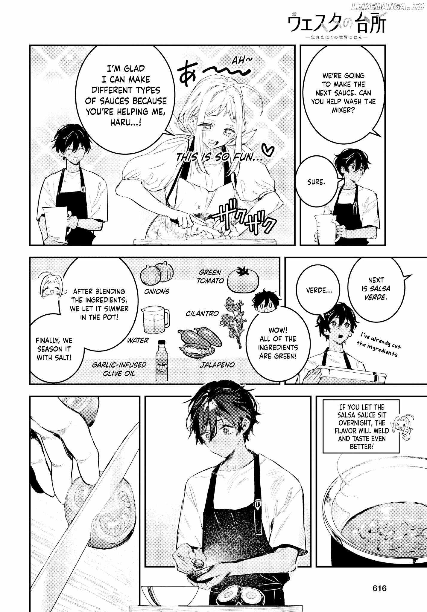 Westa no Daidokoro -Wasureta Boku no Sekai Gohan- Chapter 4 13
